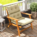 Outsunny Adirondack Chair Cushion Rocking Chair Cushion w/ Ties