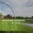 Outsunny Fruit Cage, Plant Protection Tent, 1.2 x 3.6 x 1.9m