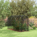Outsunny Fruit Cage, Plant Protection Tent, 1.2 x 3.6 x 1.9m