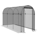 Outsunny Fruit Cage, Plant Protection Tent, 1.2 x 3.6 x 1.9m