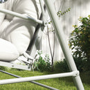 Outsunny Outdoor Back And Seat Cushion With Pillows, No Swing
