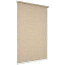HOMCOM WiFi Smart Roller Blinds 120 x 180cm - Brown