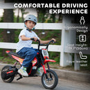 AIYAPLAY 24V Battery Powered Ride On Motorcycle With Rear Suspension