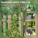 Outsunny 183 cm Tall Garden Trellis for Climbing Plants Outdoor