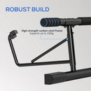 SPORTNOW Pull-Up Bar Doorway Push Up Stand w/ Resistance Bands, Blue