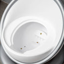 HOMCOM Kids Potty Training Toilet with Brush - White