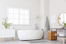 Noodle Soft Touch Non-Slip Bathroom Rug in Silver