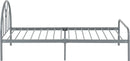 NOVA 3' SINGLE BED - SILVER