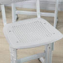 HOMCOM Kids Adjustable Desk and Chair Set - Grey