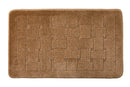 Orkney - Crosshatch Bath mat in Beige