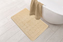 Orkney - Crosshatch Bath mat in Cream