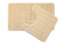 Orkney - Crosshatch 2 Pc Bath Set in Cream