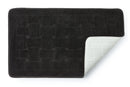 Orkney - Crosshatch Bath mat in Black