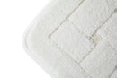 Orkney - Crosshatch 2 Pc Bath Set in White