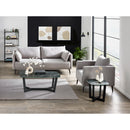 Olympus Dining Table 1.6m - Black Marble