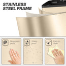 HOMCOM 2 X 20L Dual Kitchen Bin Pedal Bin For Recycling And Waste