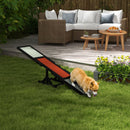 PawHut Wooden Pet Seesaw for Big Dogs with Anti-Slip Surface