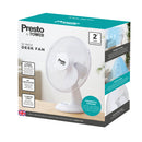 Tower Presto Desk Fan 12"  - White