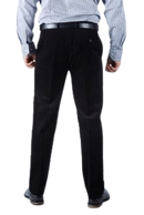 Harvey Jones Teeshot Corduroy Trousers -  Black