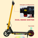 SPORTNOW Folding Electric Scooter W/ LED Lights And Display