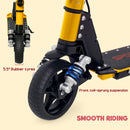 SPORTNOW Folding Electric Scooter W/ LED Lights And Display