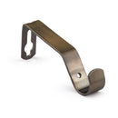 Metal Sliced - Extendable Curtain Pole with pair of end finials in Antique Brass