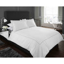 Lewis's Portofino T200 Duvet Set - Silver/White