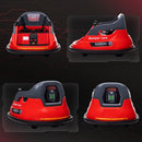 HOMCOM Kids Bumper Car w/ 360-Degree Rotation Spin, Lights, Music - Red