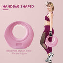 SPORTNOW 12kg Kettlebell for Weight Lifting and Strength Training, Pink
