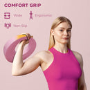 SPORTNOW 12kg Kettlebell for Weight Lifting and Strength Training, Pink