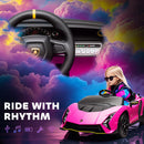 AIYAPLAY 12V Lamborghini Autentica Licensed Ride on Car