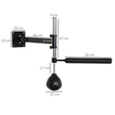 HOMCOM Adjustable Speed Bag Wall Mount, Boxing Equipment