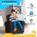 HOMCOM Kids Recliner Chair with Adjustable Backrest and Footrest, Beige