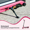 AIYAPLAY Electric Scooter for 6-14 with Dual Brakes & Colourful Light