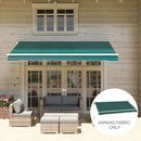 Outsunny Replacement Canopy for 3 x 2.5 m Awning (Fabric Only)