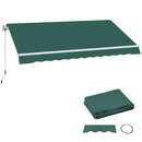 Outsunny Replacement Canopy for 3 x 2.5 m Awning (Fabric Only)