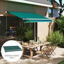 Outsunny Replacement Canopy for 3 x 2.5 m Awning (Fabric Only)