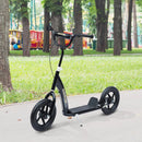 HOMCOM Teen Push Scooter - Black