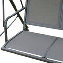 Outsunny Garden Swing 3 Seater-Grey