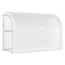 Outsunny Lean To Greenhouse 300 x 150 x 213 cm - White