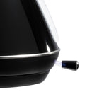 Daewoo Kensington 1.7l 3kw Pyramid Kettle Black