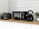 Daewoo Kensington 1.7l 3kw Pyramid Kettle Black