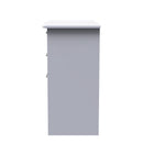 Sofia Ready Assembled Dressing Table  - Grey Matt