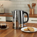 Swan Polished Jug Kettle 1.7L  - Stainless Steel