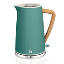 Swan Nordic Cordless Kettle 1.7L  - Green