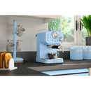 Swan Pump Espresso Coffee Machine  - Blue