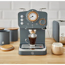 Swan Pump Espresso Coffee Machine  - Grey