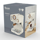 Swan Pump Espresso Coffee Machine  - White