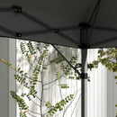 Outsunny 5 x 3(m) Pop Up Gazebo, Instant Shelter with Extend Dual Awning, Grey