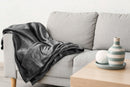 Snug Flannel Fleece Blanket ? Super Soft Throw in Charcoal